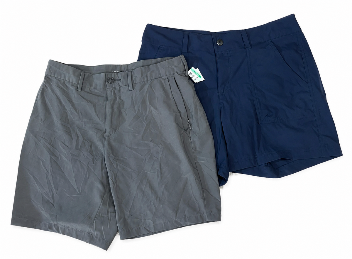 MEN SPORT SHORT ON THE WHITE BACKGROUND 