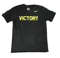 NIKE MEN ROUND NECK T-SHIRT ON A WHITE PLAIN BACKGROUND 