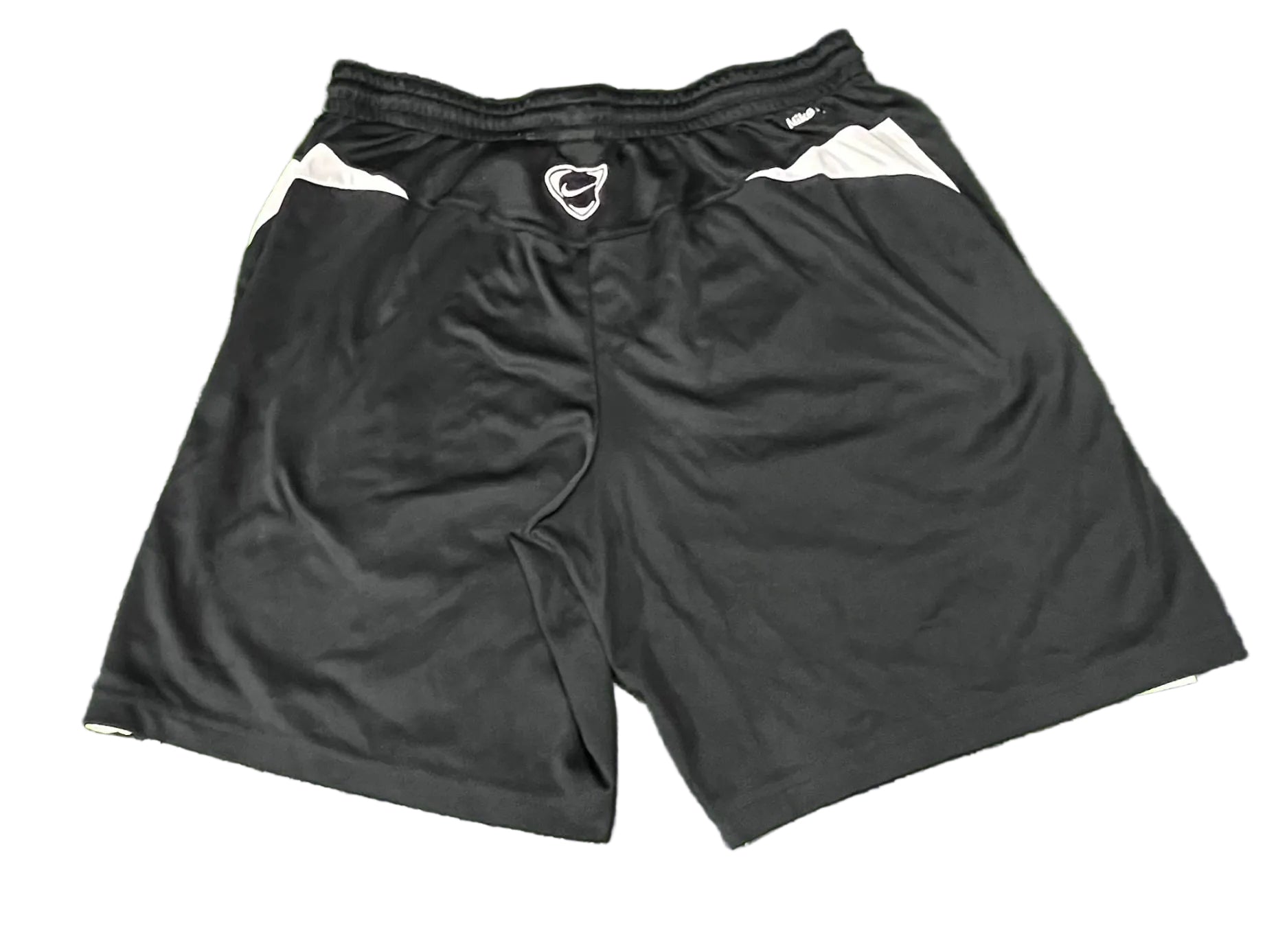 NIKE MEN SPORT SHORTS ON A WHITE PLAIN BACKGROUND 