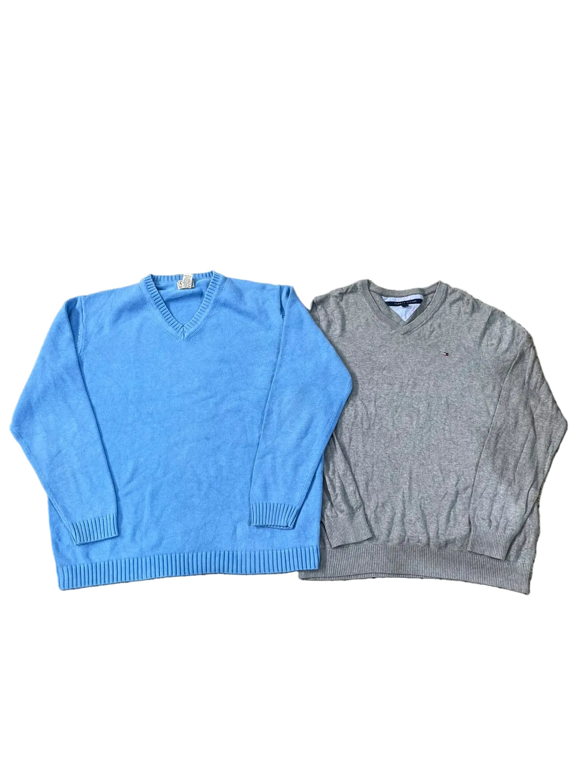 MEN SWEATER ON THE WHITE BACKGROUND
