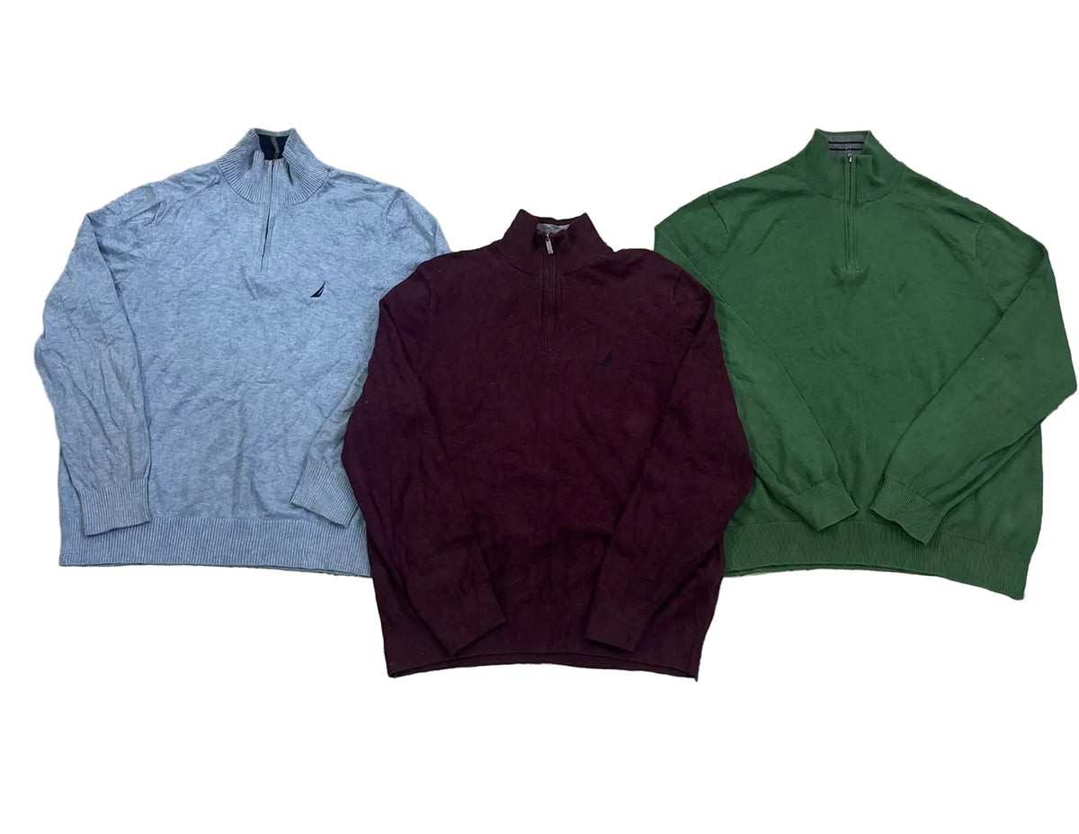 MEN SWEATER ON THE WHITE BACKGROUND