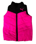 PUMA KIDS JACKET ON A WHITE PLAIN BACKGROUND 