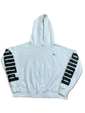 PUMA MEN SWEAT HOODIE ON THE WHITE BACKGROUND