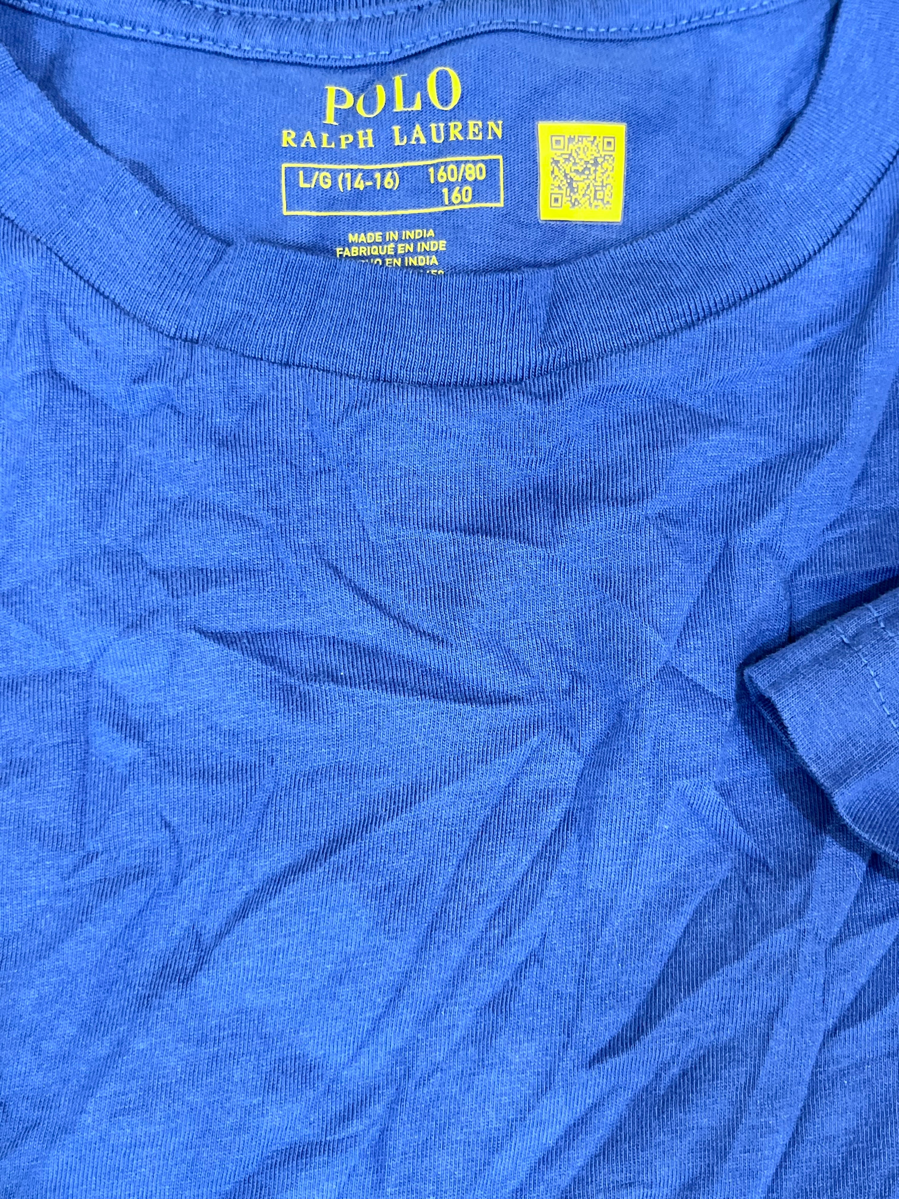 RALPH LAUREN MEN POLO SHIRT WITH LABEL