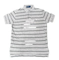 RALPH LAUREN MEN POLO SHIRT ON A WHITE PLAIN BACKGROUND  