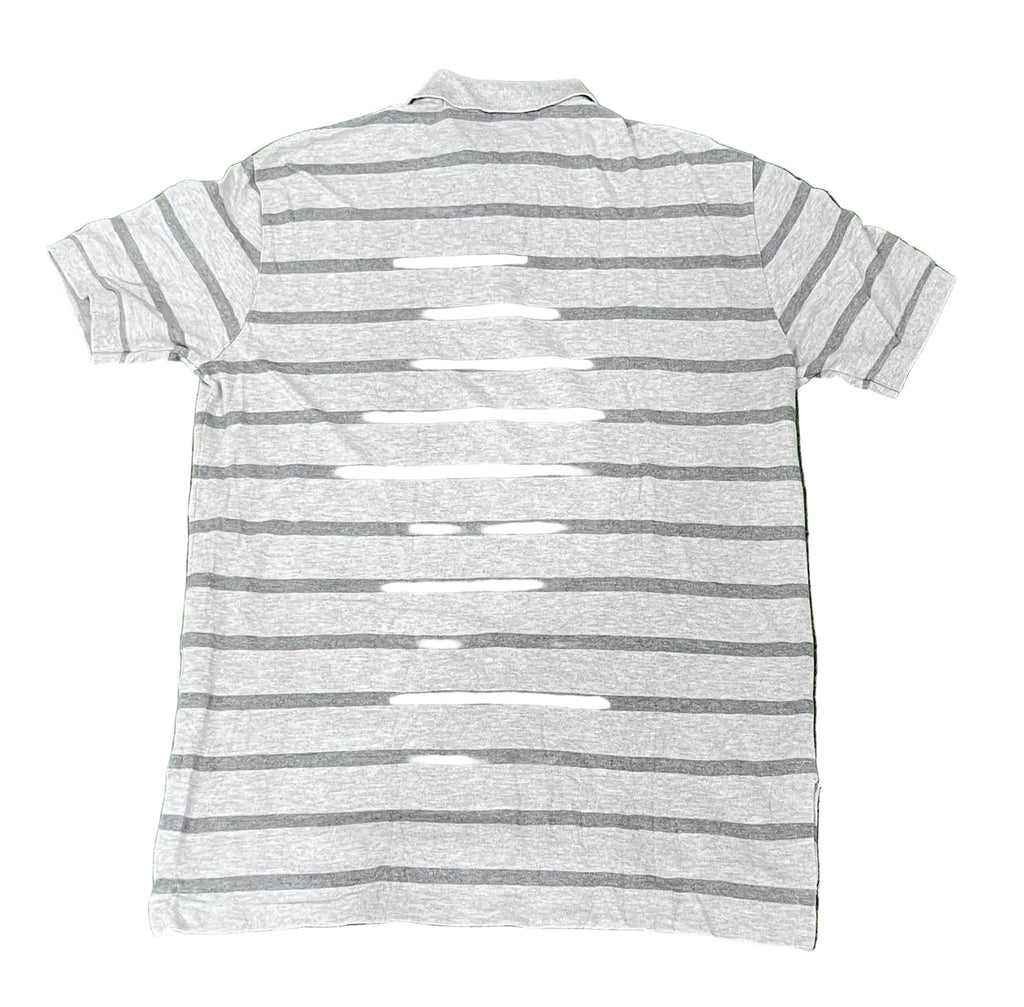 RALPH LAUREN MEN POLO SHIRT ON A WHITE PLAIN BACKGROUND 