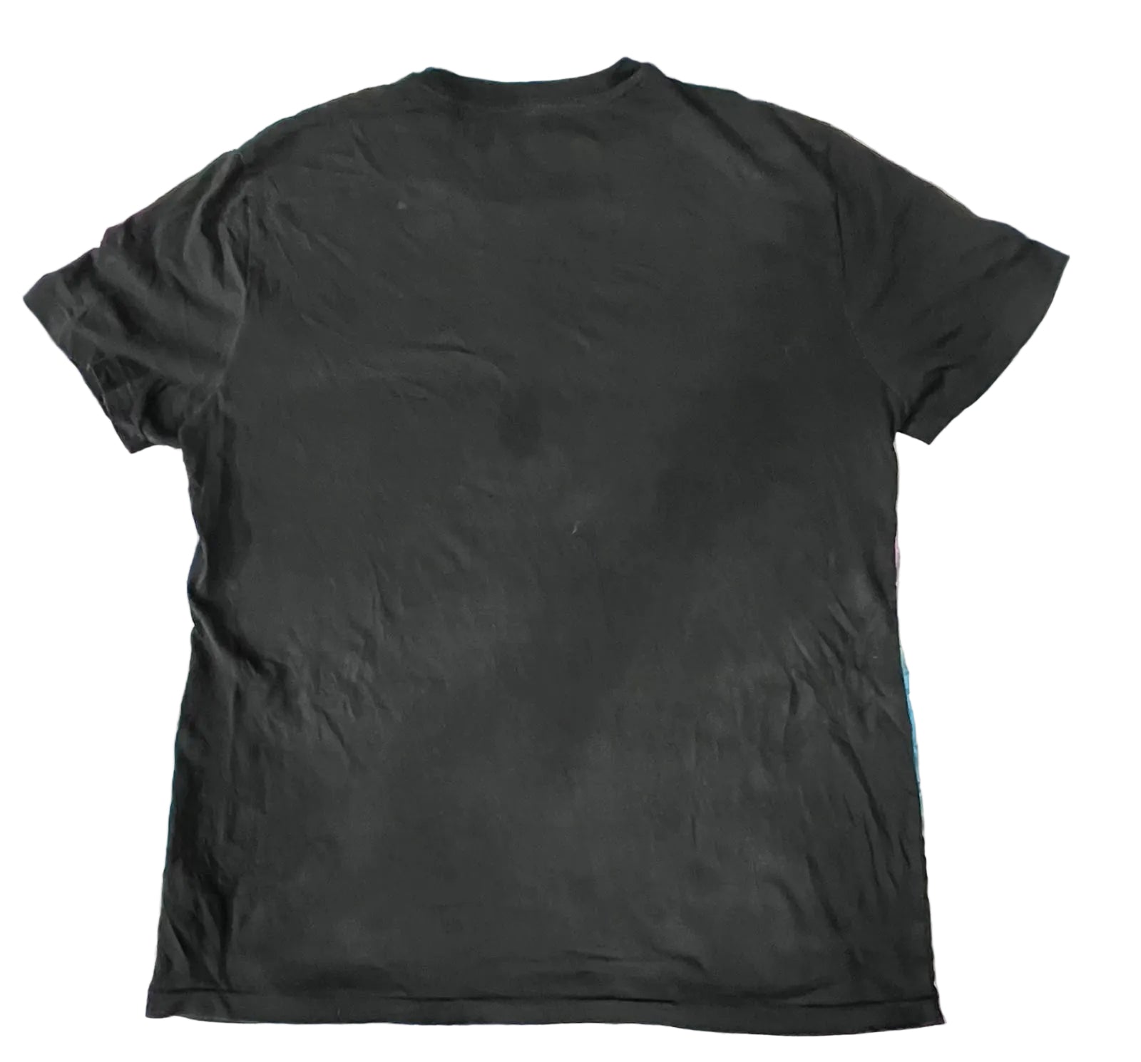 RALPH LAUREN MEN ROUND NECK T-SHIRT ON A WHITE PLAIN BACKGROUND 