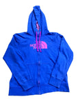 THE NORTH FACE SWEAT HOODIE ON A WHITE PLAIN BACKGROUND