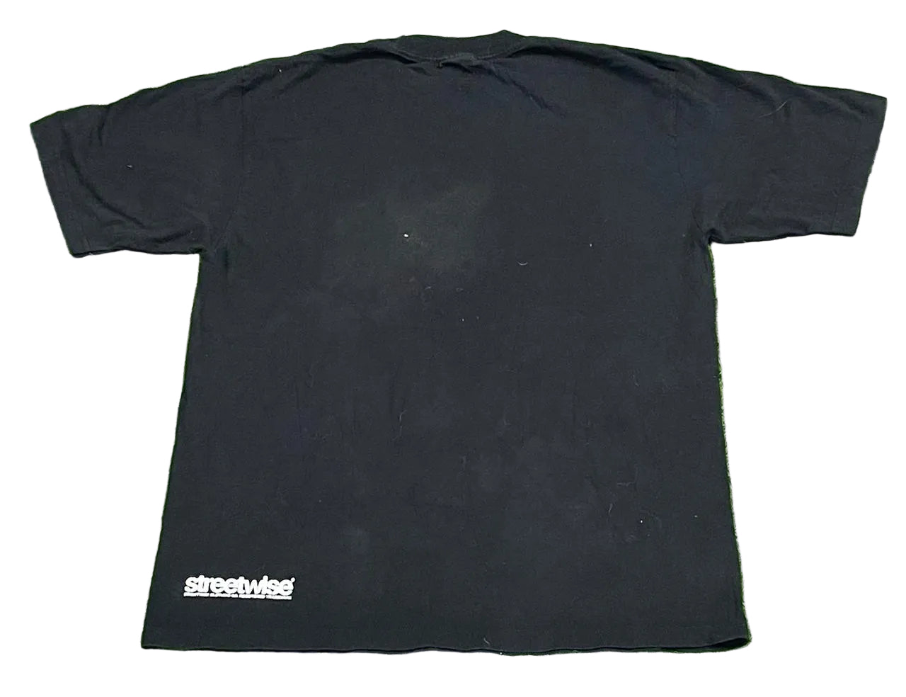 Sexy Printed BLACK T-shirt ON A WHITE PLAIN BACKGROUND