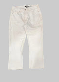 TRUE  RELIGON White jeans on a plain white background