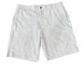 UNDER ARMOUR MEN SPORT SHORTS ON A WHITE PLAIN BACKGROUND 