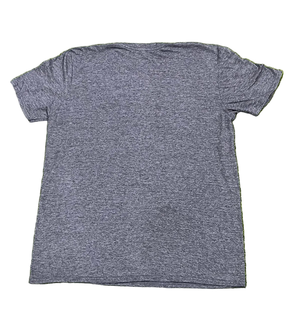 VINTAGE MEN PRINTED T-SHIRT WHITE PLAIN BACKGROUND