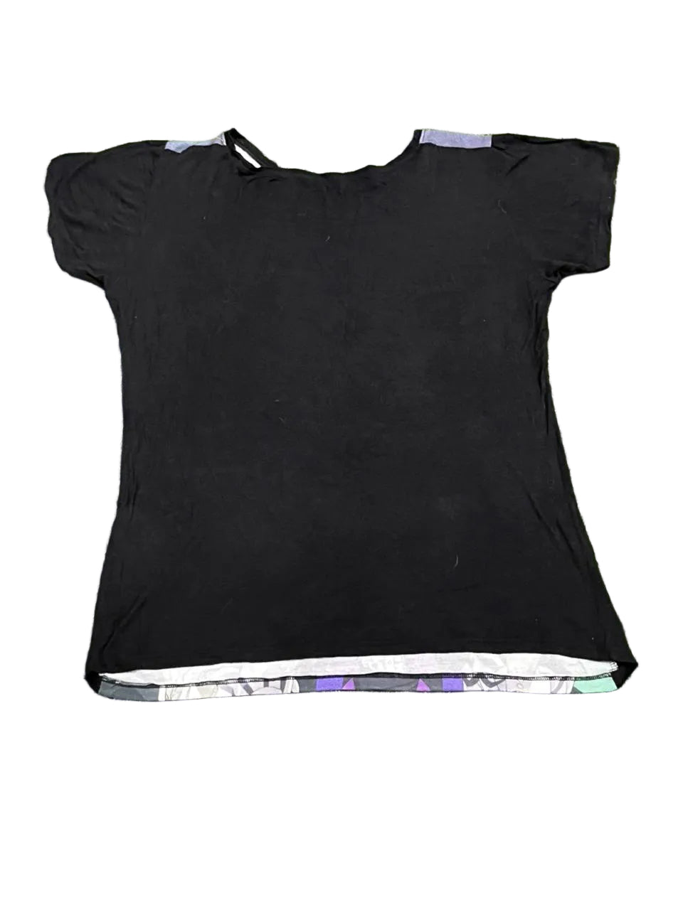 VINTAGE MEN PRINTED T-SHIRT ON A WHITE PLAIN BACKGROUND 