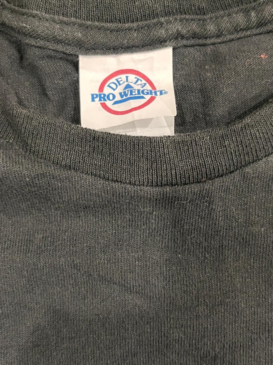 VINTAGE MEN PRINTED T-SHIRT WITH LABEL