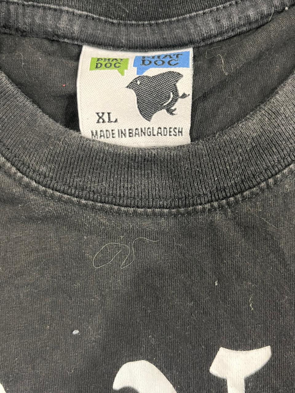 VINTAGE MEN PRINTED T-SHIRT WITH LABEL