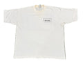 VINTAGE MEN PRINTED T-SHIRT ON A WHITE PLAIN BACKGROUND 