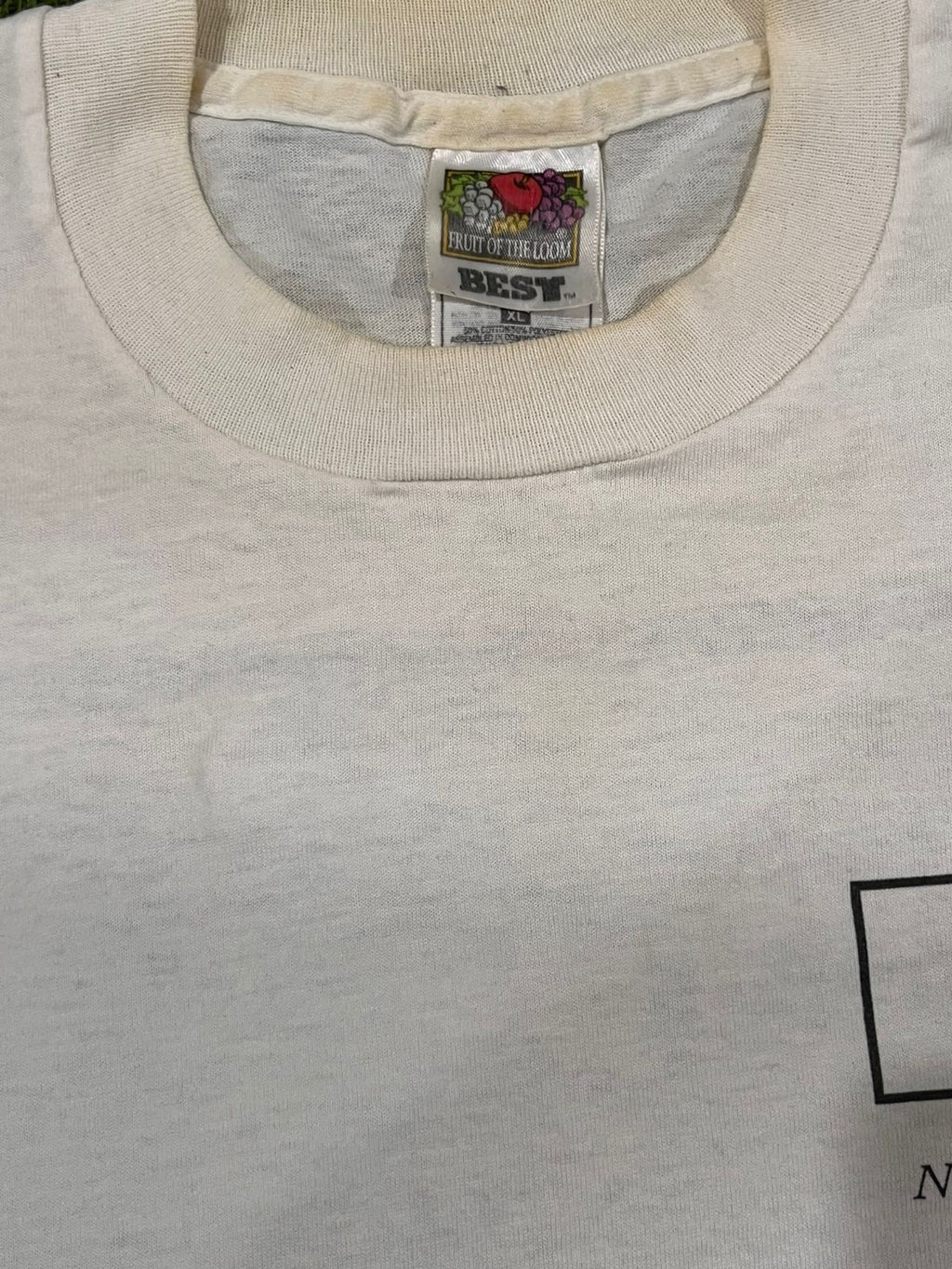 VINTAGE MEN PRINTED T-SHIRT WITH LABEL 