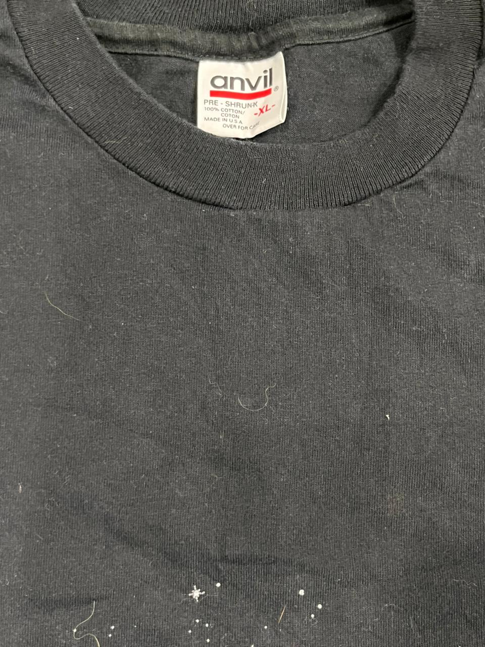 VINTAGE MEN PRINTED T-SHIRT WITH LABEL
