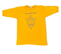 A yellow long-sleeve t-shirt with 'SULLIVAN' and a 'Solder Grades' emblem printed on the front,