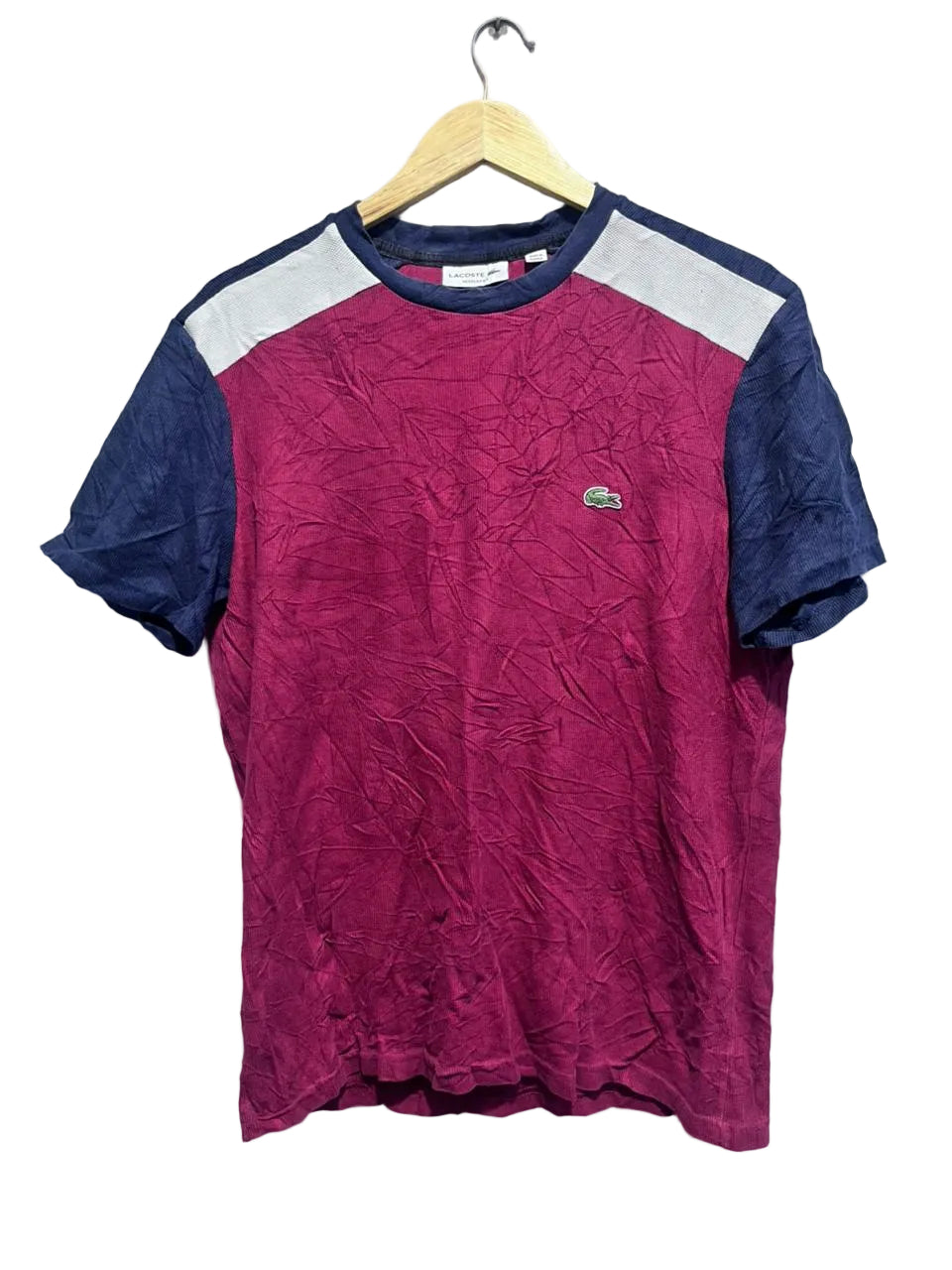 LACOSTE MEN ROUND NECK T-SHIRT