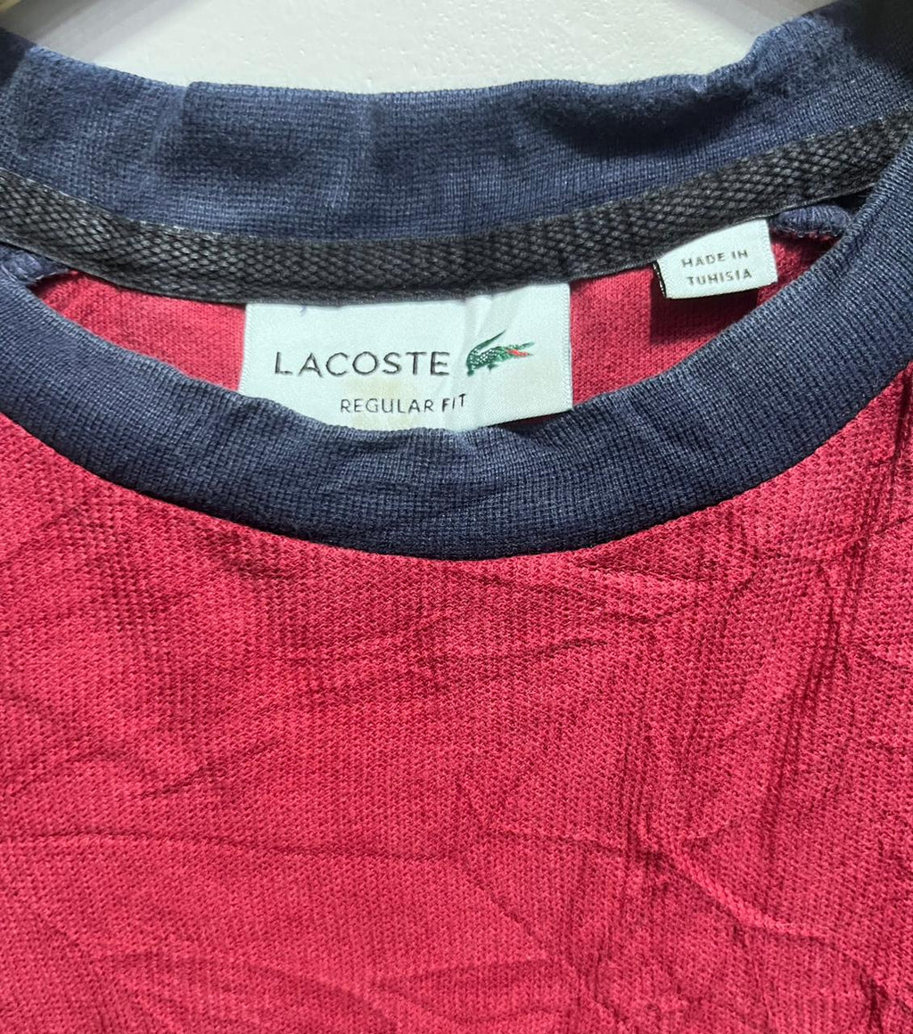 LACOSTE MEN ROUND NECK T-SHIRT