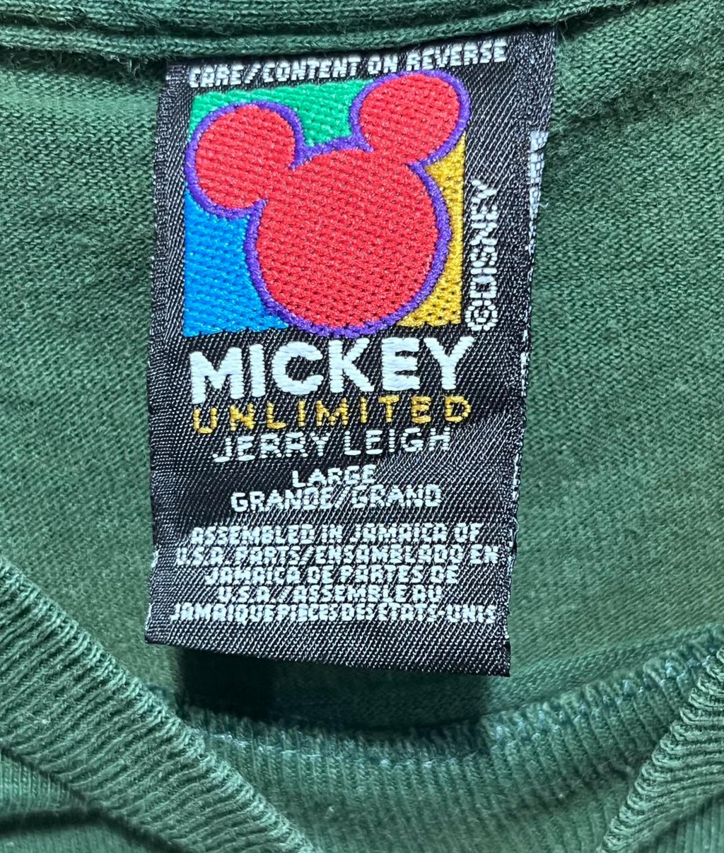 MICKEY MEN ROUND NECK T-SHIRT