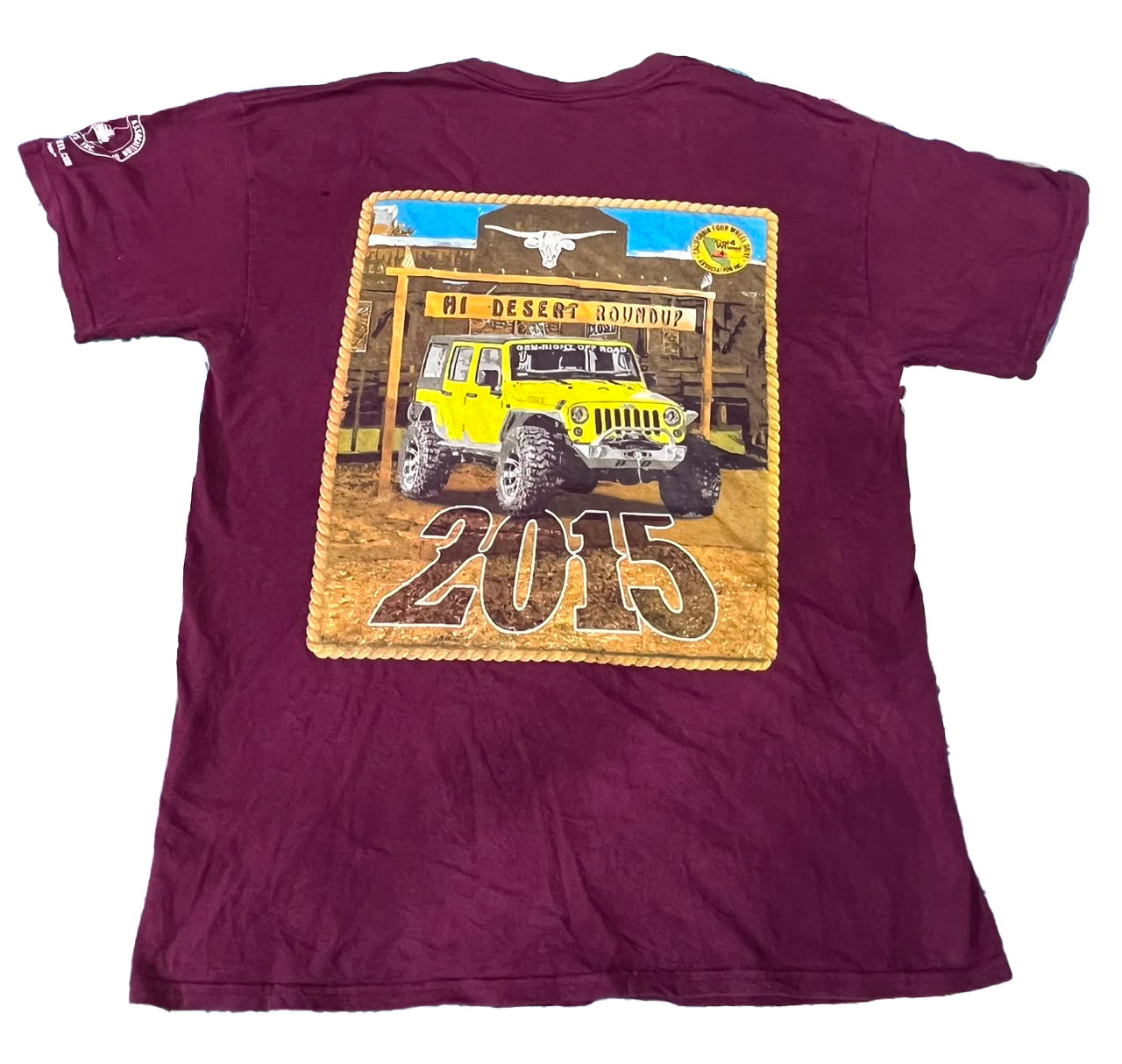 NASCAR MEN ROUND NECK T-SHIRT