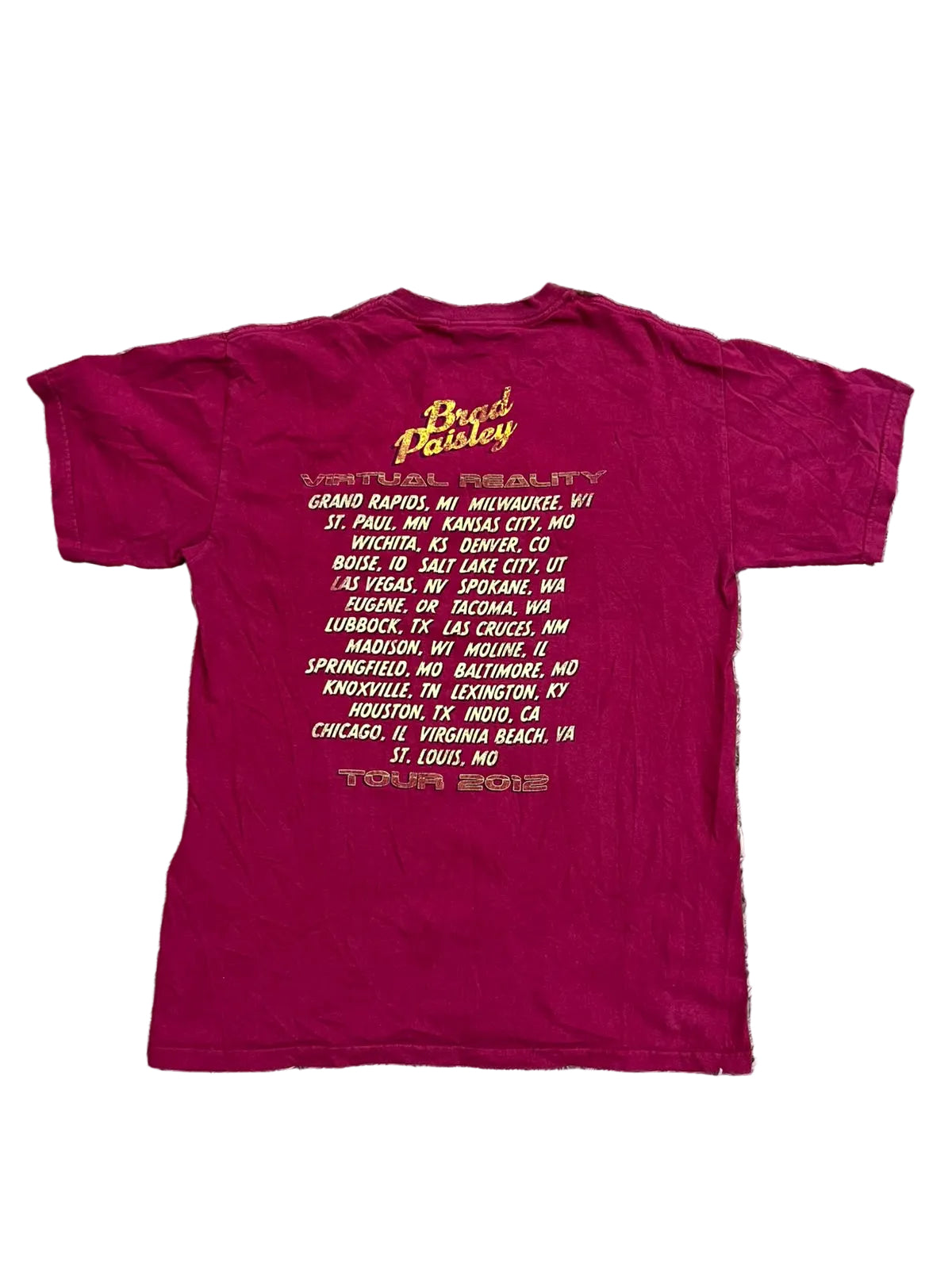 MUSIC MEN ROUND NECK T-SHIRT