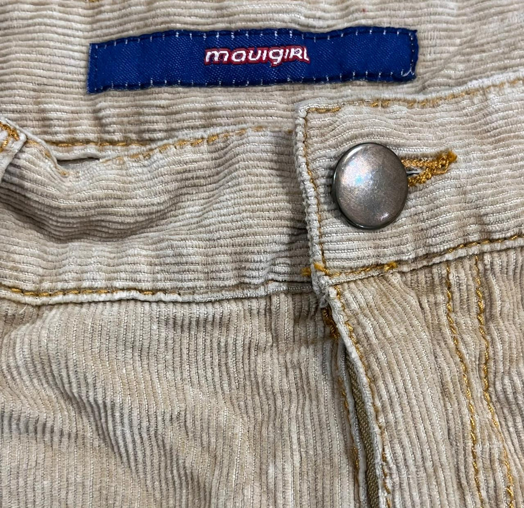 Y2K CORDUROY PANT WITH LABEL 