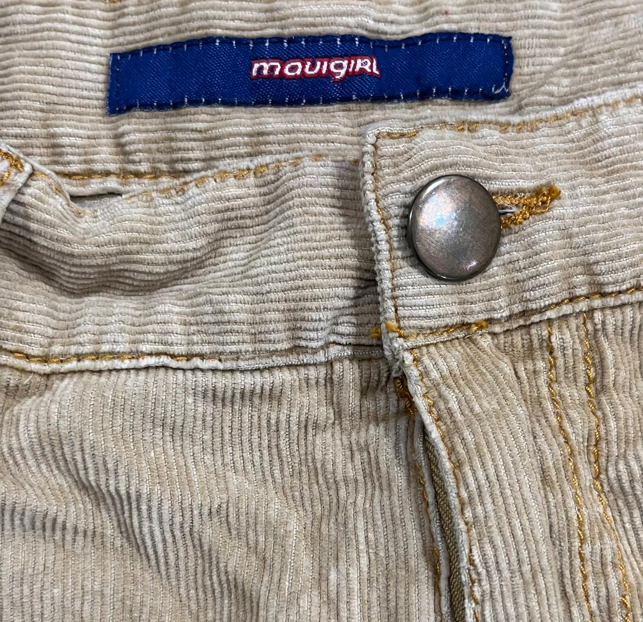Y2K CORDUROY PANT WITH LABEL 