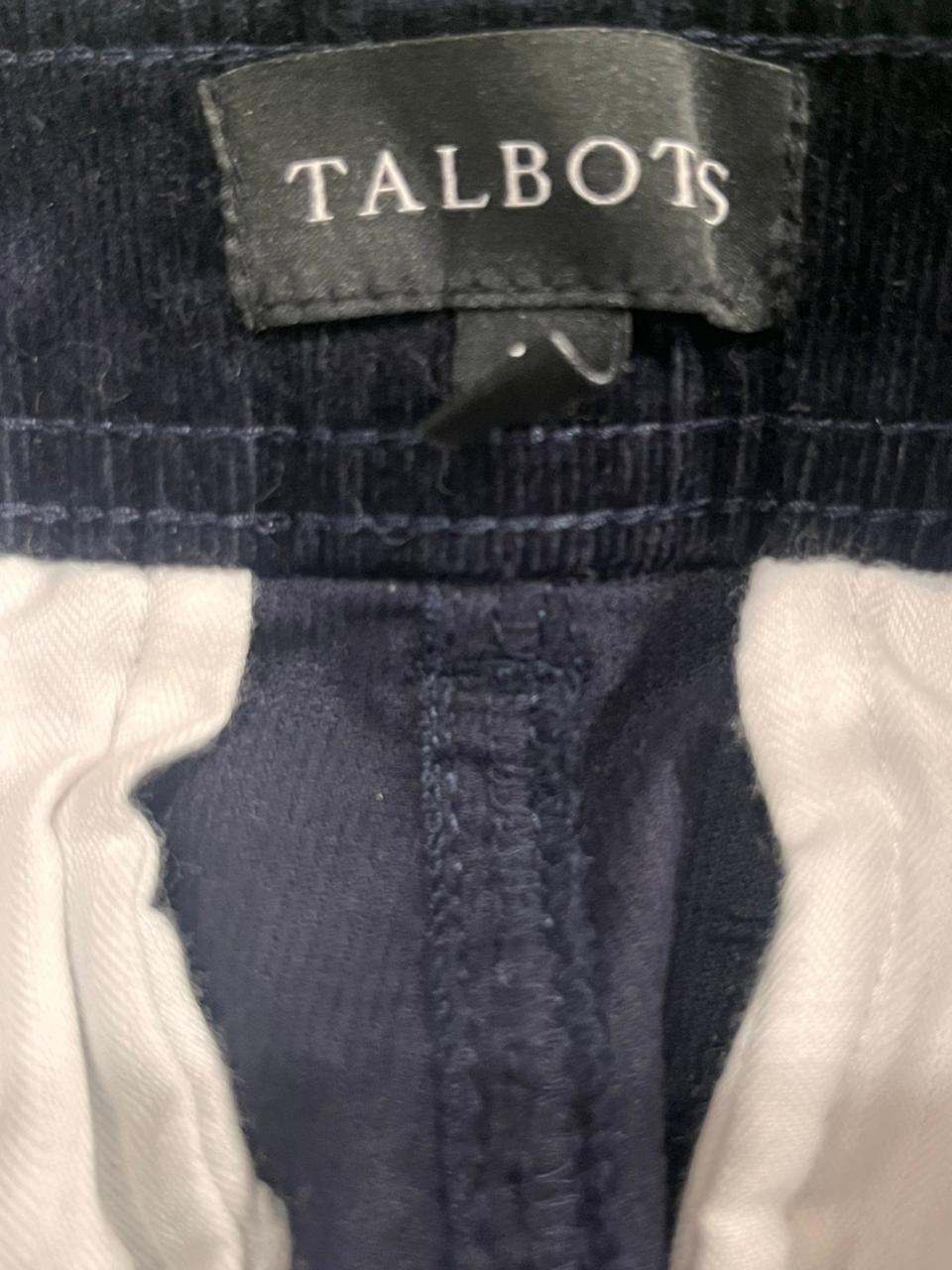Y2K WOMEN CORDUROY PANT ON A with LABEL 