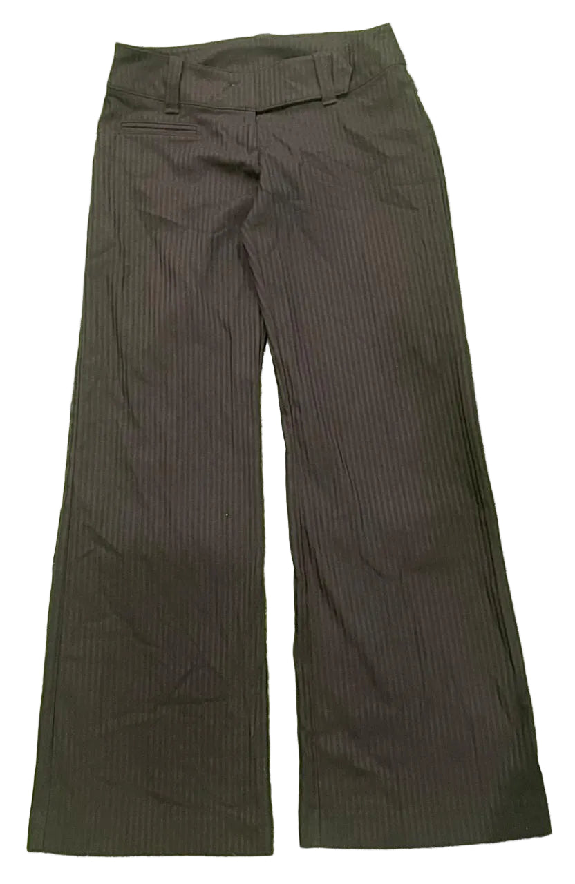Y2K Office Flared pant on a white plain background