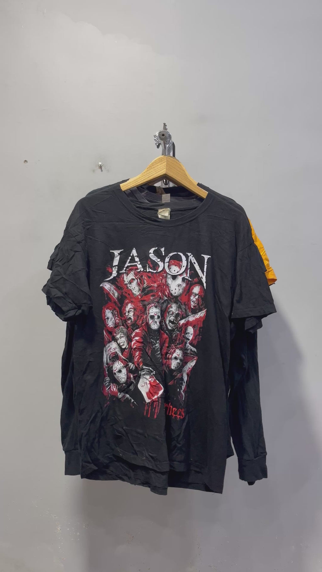 SKULL PRINTED T-SHIRTS 11 PCS