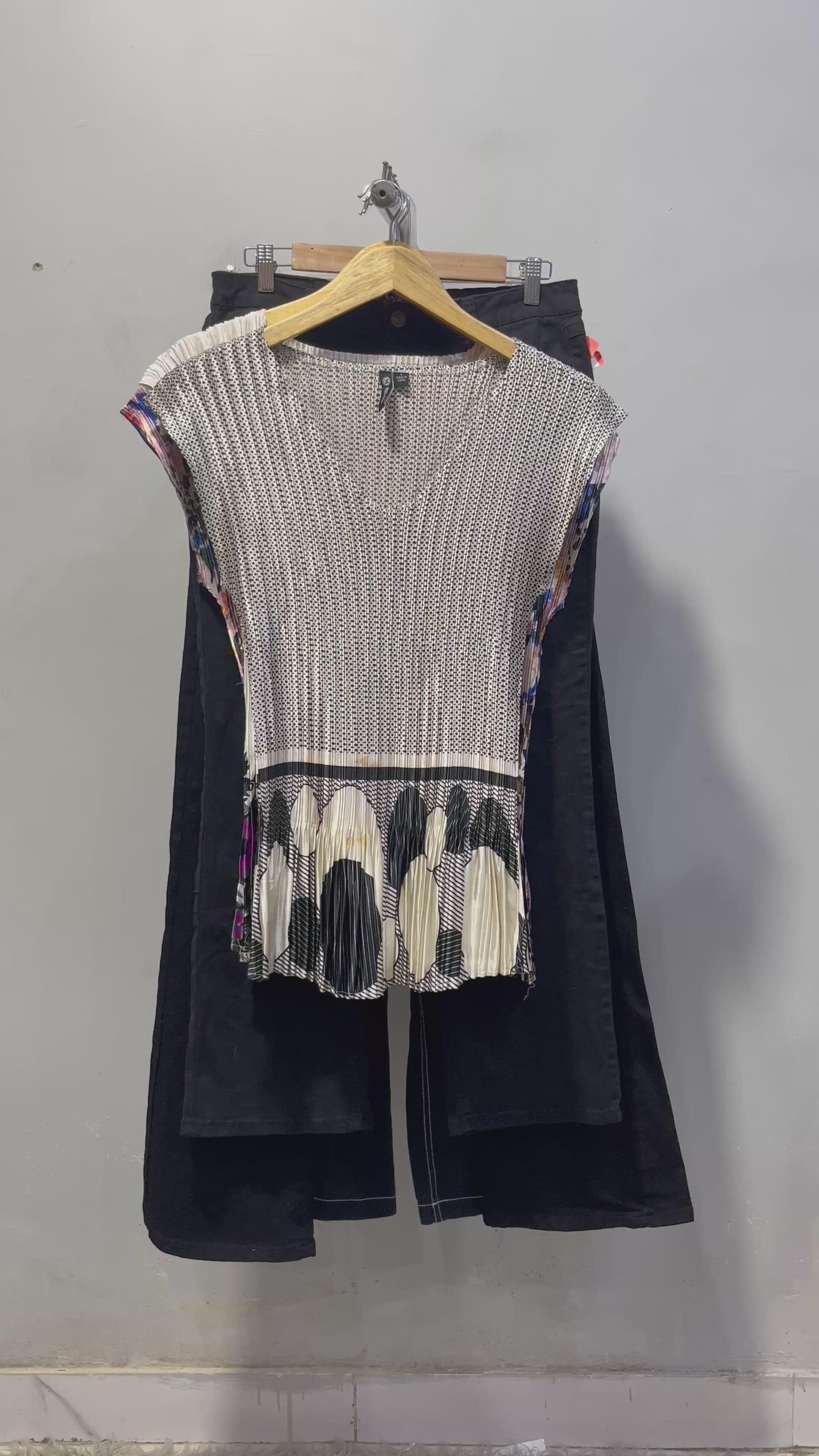 Y2K BOHO KNIT TOP & FLARE PANTS BUNDLE 2000sINDIE FAIRYCORE OUTFIT 6 PCS