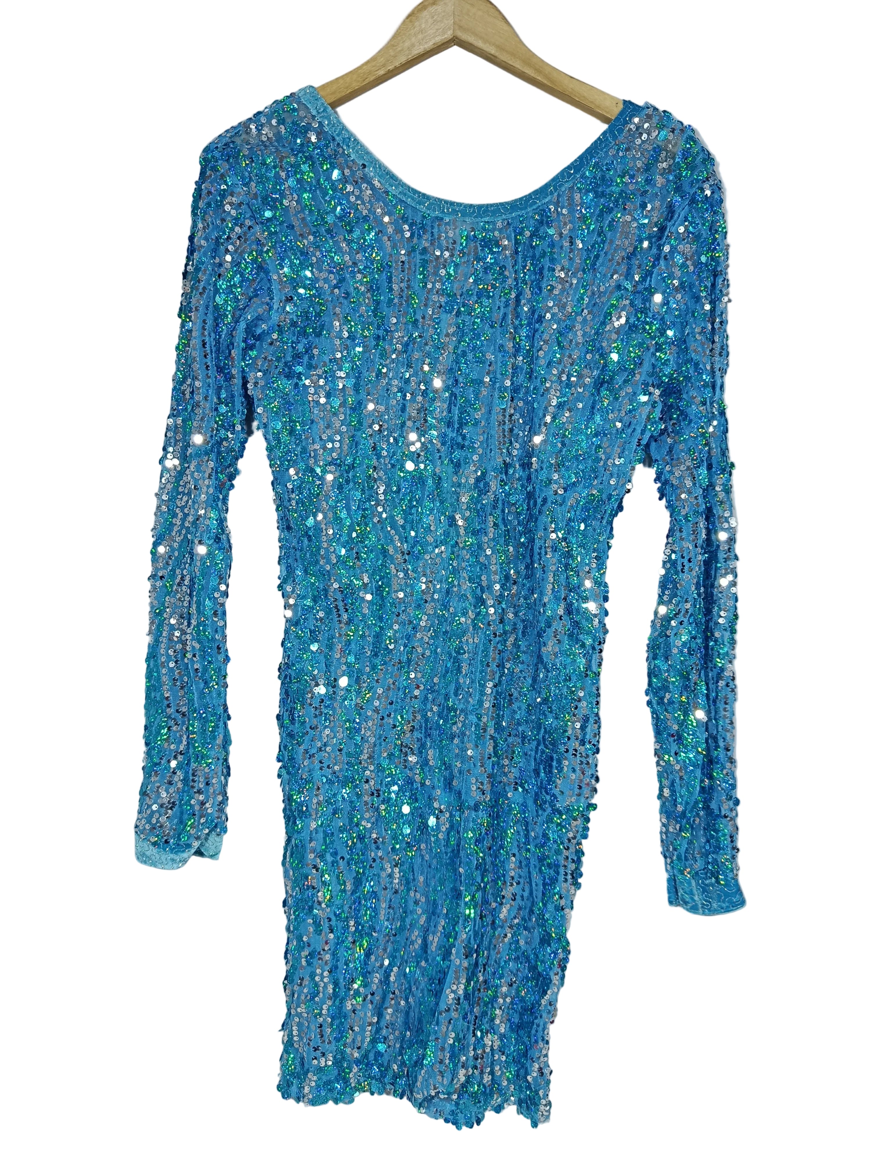 PARTY WEAR SEQUENCE DRESS