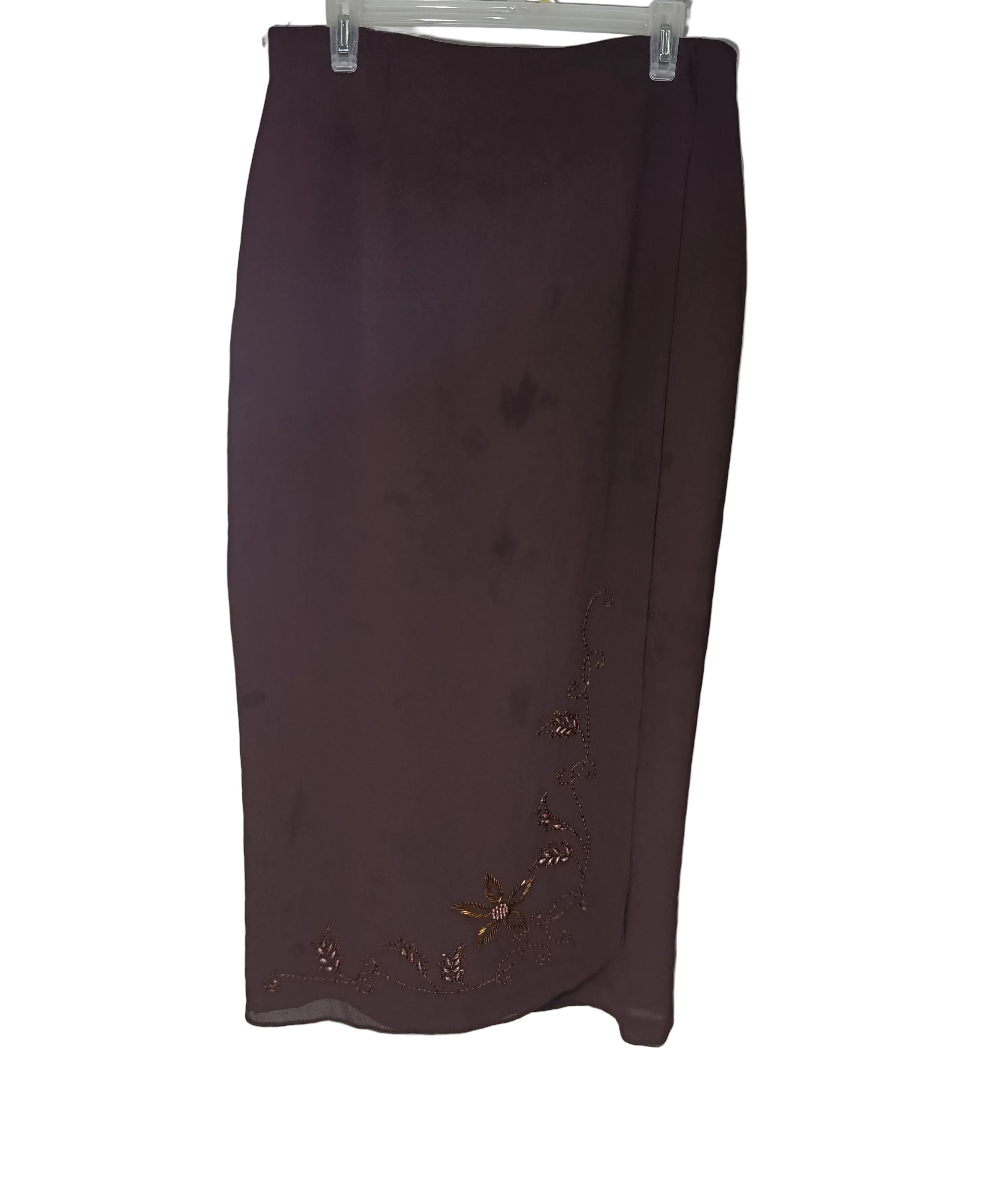Y2K LIGHT BEADED SKIRT