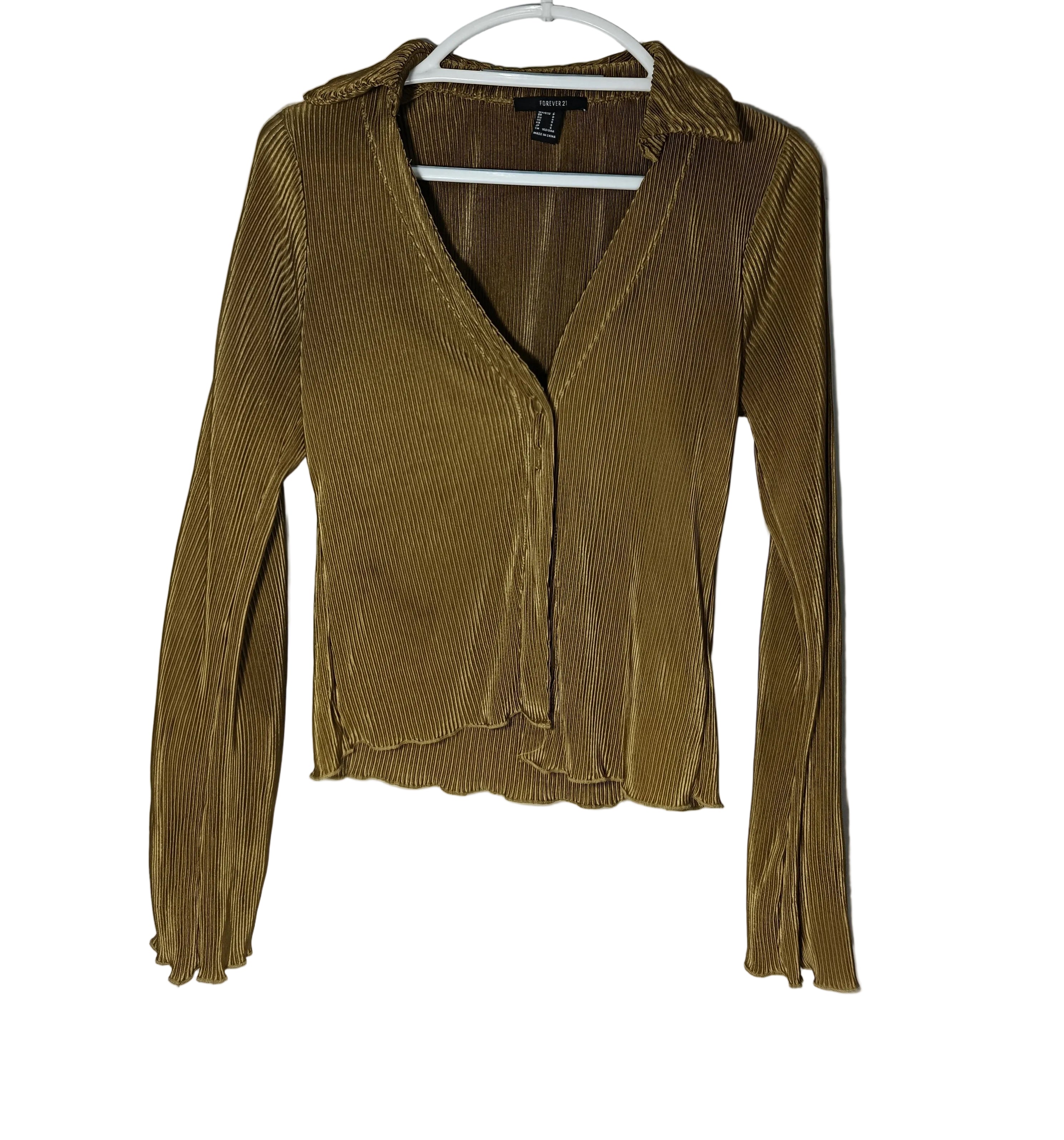 WOMEN Y2K PLATED TOP