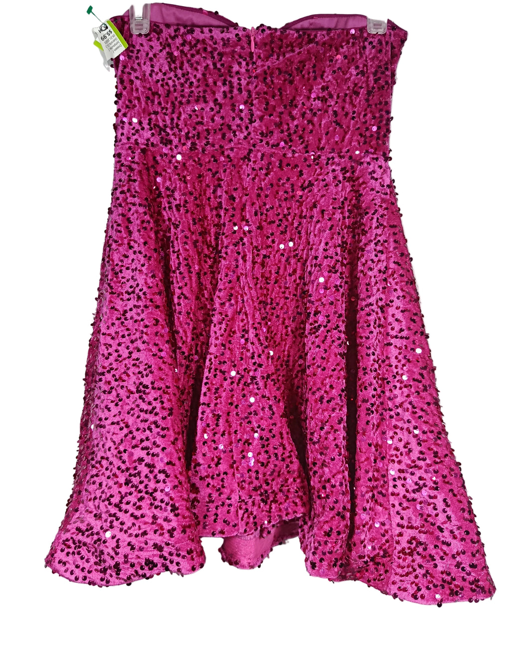 SEQUENCES PARTY WEAR STRAPPEDLESS MINI DRESS