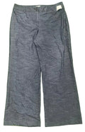 y2k Office Flared graw pant on a white plain background  