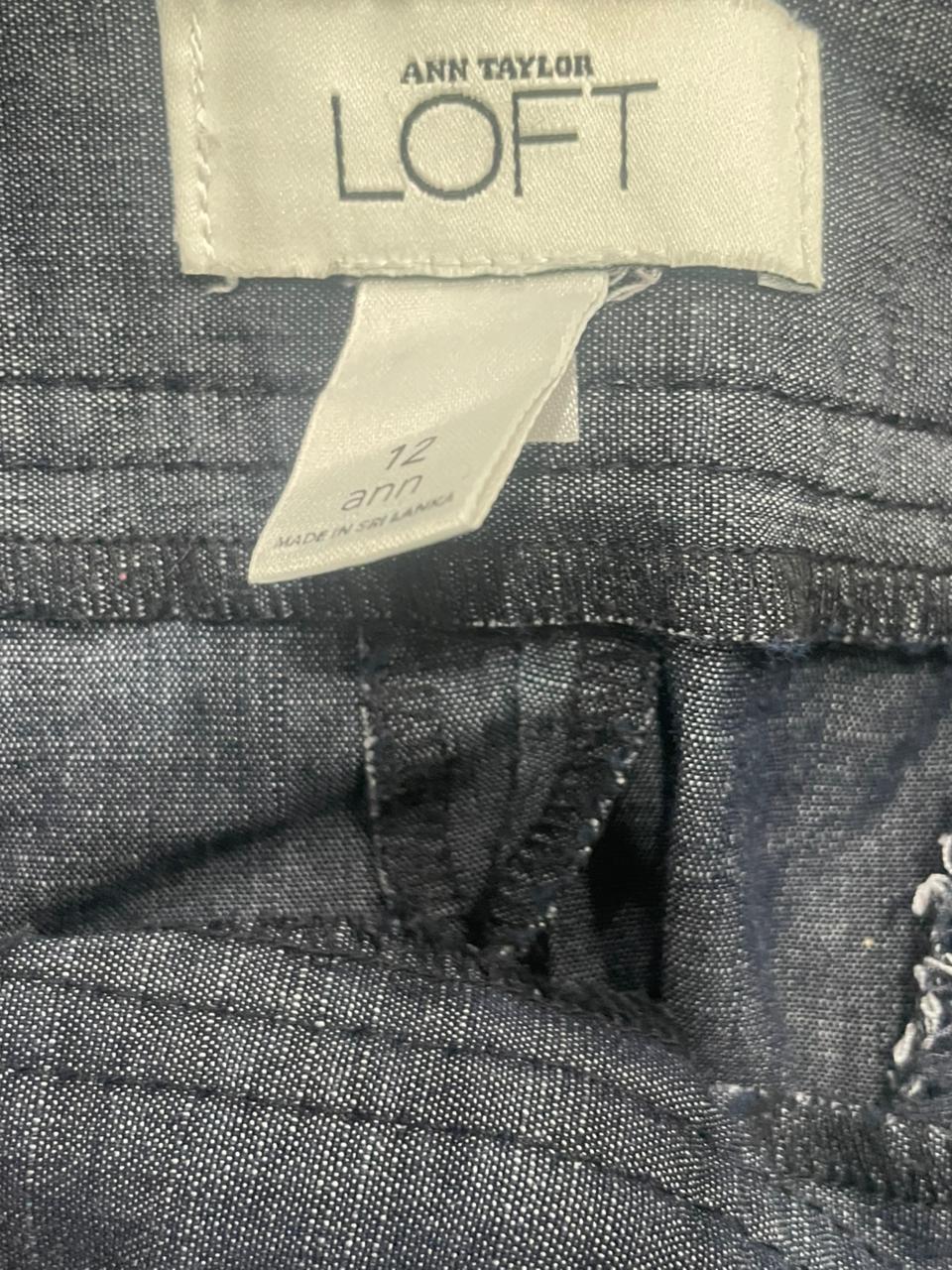 y2k office flared pant on a white label