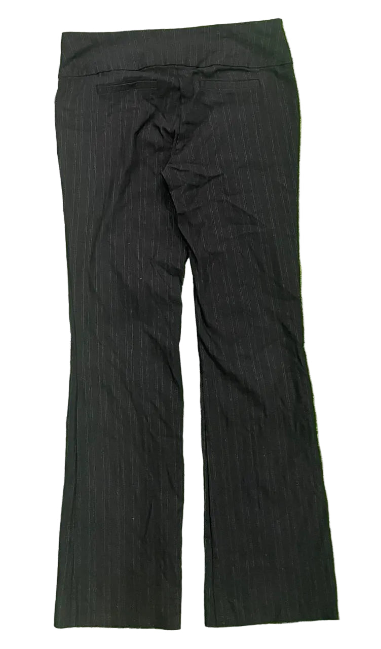 y2k Office Flared pant on a white plain background