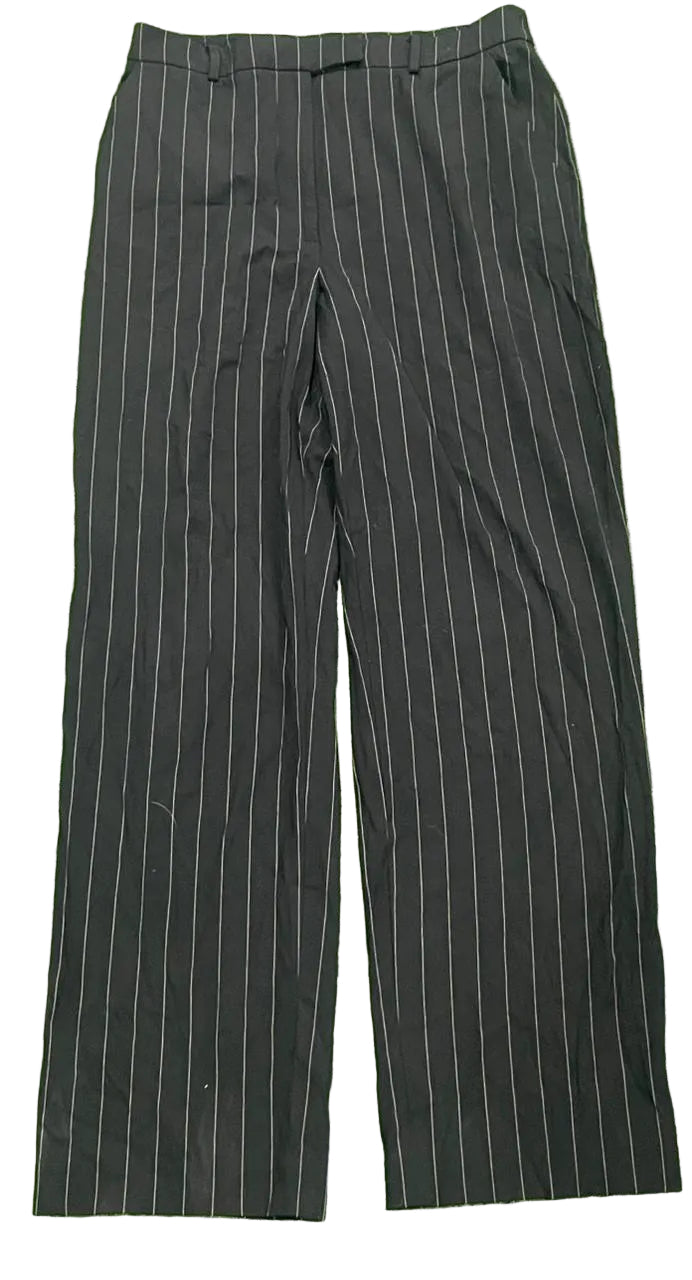 y2k office flared pant on a white plain background 